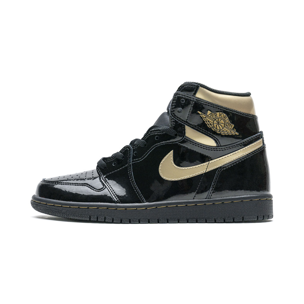 Nike Air Jordan 1 High "Black Gold"