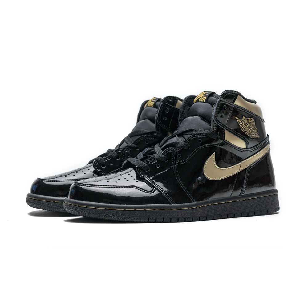 Nike Air Jordan 1 High "Black Gold"