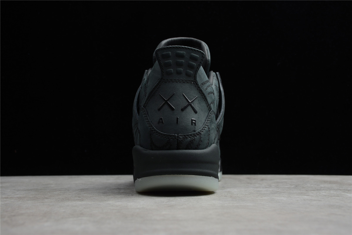 KAWS x Nike Air Jordan 4 Retro "Black"