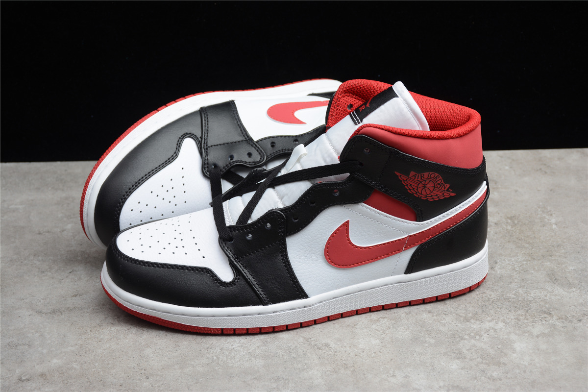 Nike Air Jordan 1 Mid "Gym Red Black White"