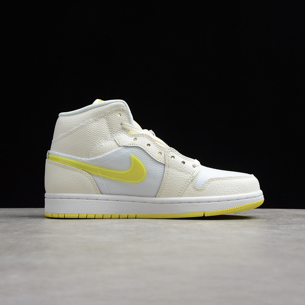 Nike Air Jordan 1 Mid "Voltage Yellow"