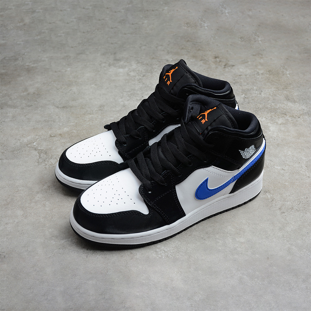 Nike Air Jordan 1 Mid "Black Racer Blue White"