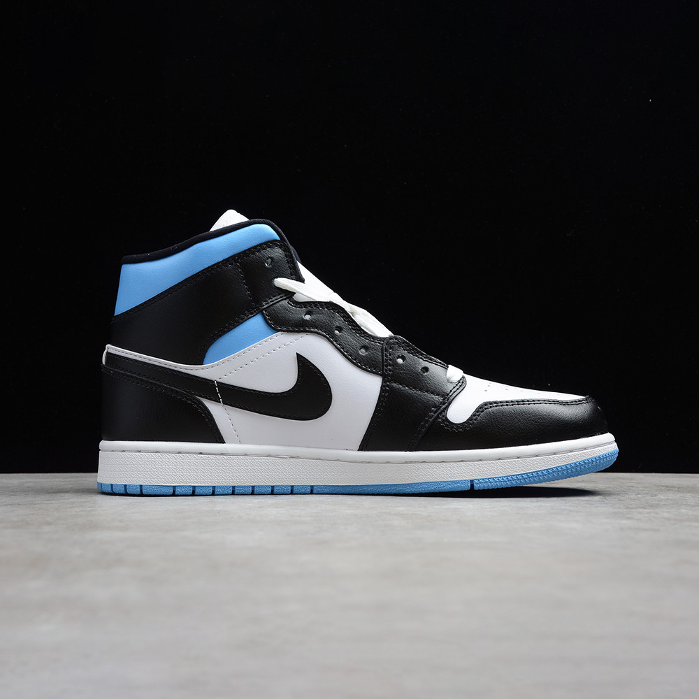 Nike Air Jordan 1 Mid "Royal Black & Blue"