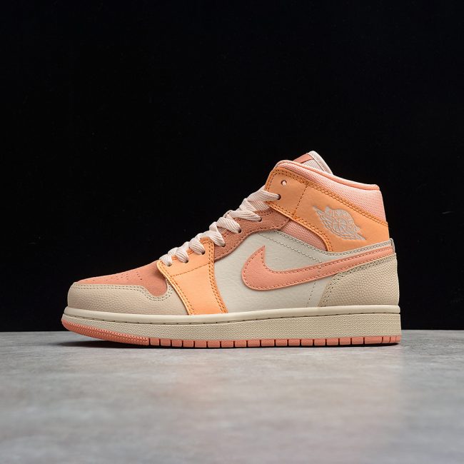 Nike Air Jordan 1 Mid "Apricot Orange"