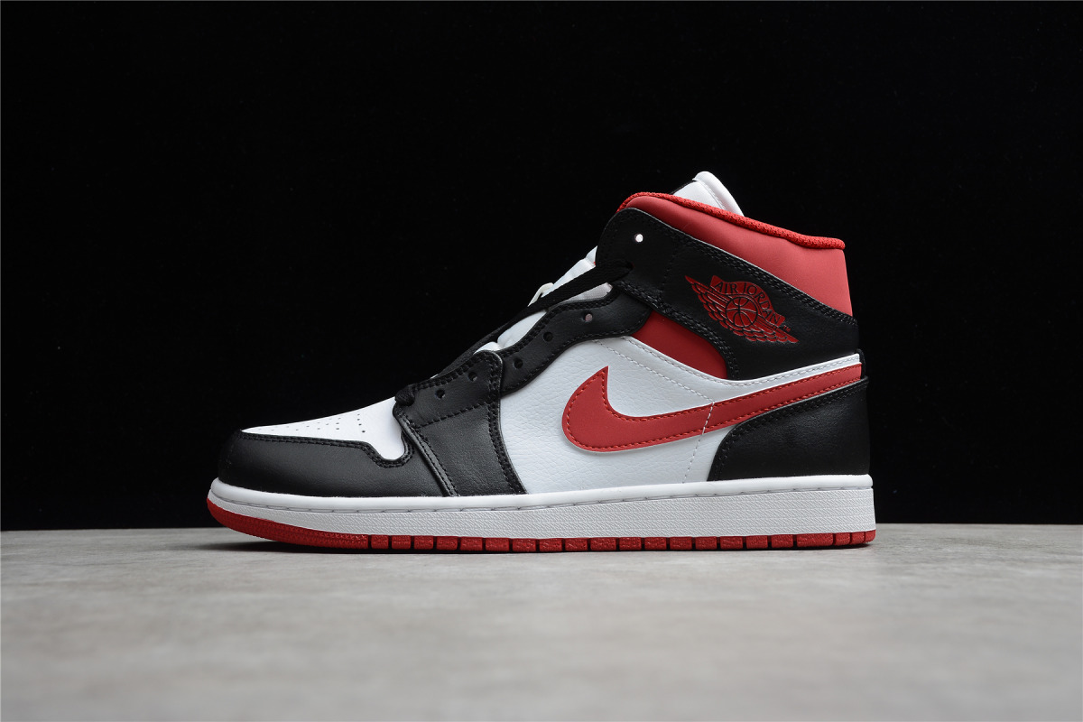 Nike Air Jordan 1 Mid "Gym Red Black White"