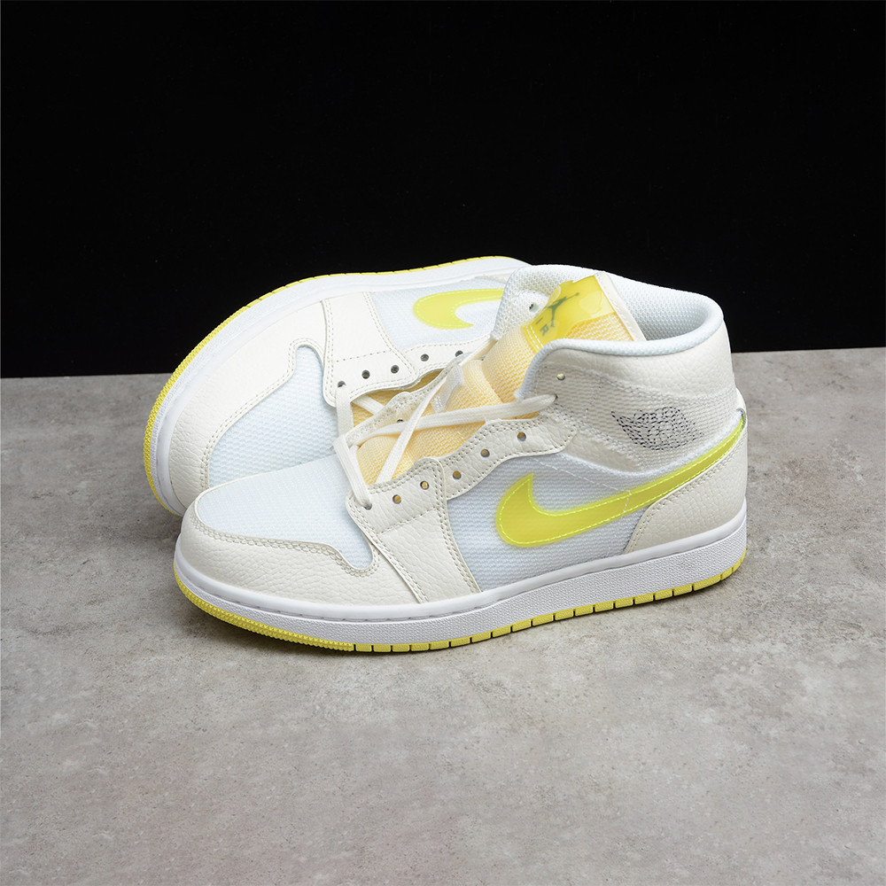 Nike Air Jordan 1 Mid "Voltage Yellow"