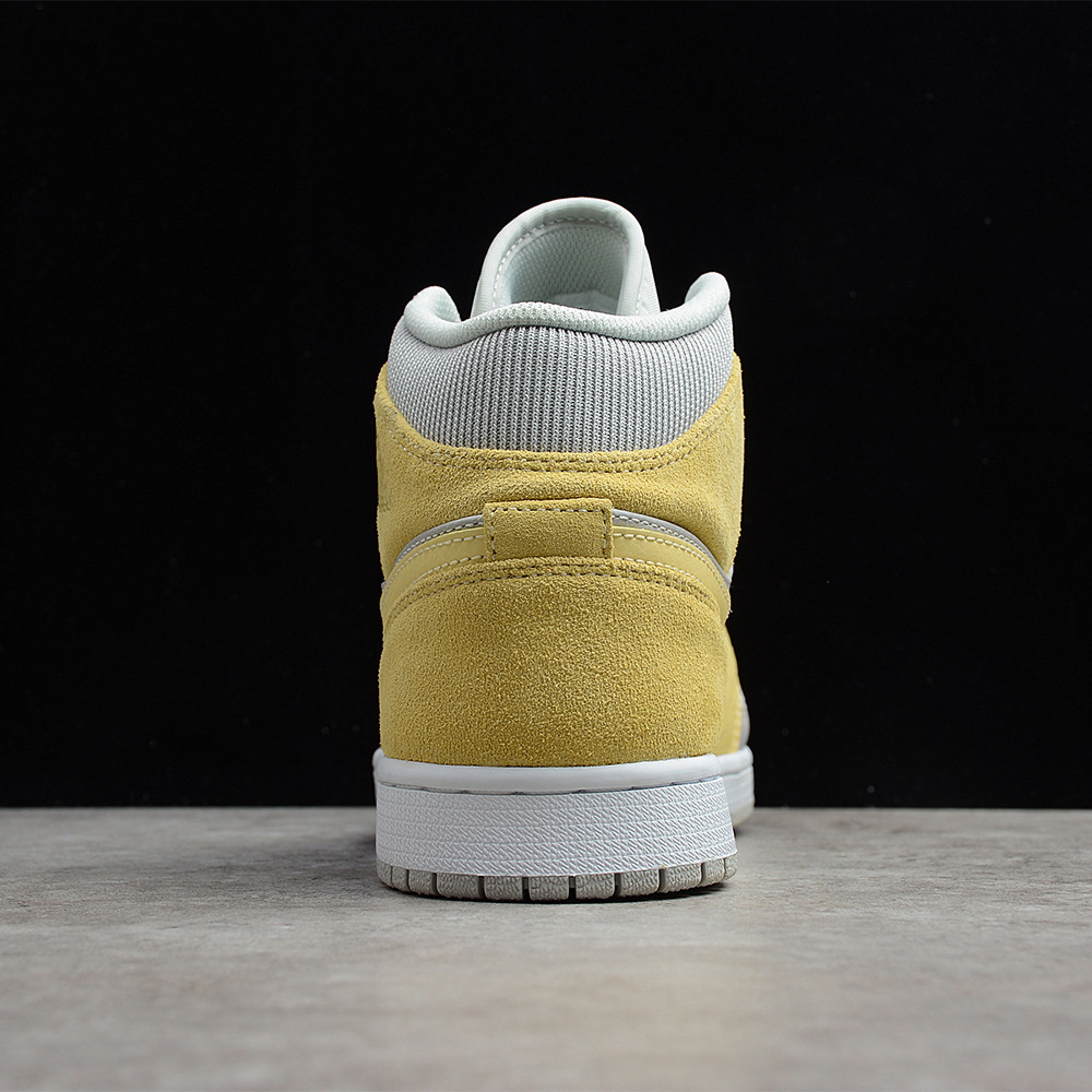 Nike Air Jordan 1 Mid "Mixed Textures Yellow"