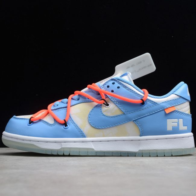 Off-White x Futura x Nike SB Dunk Low “UNC”