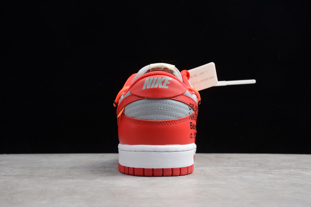 Off-White x Nike SB Dunk Low "University Red"