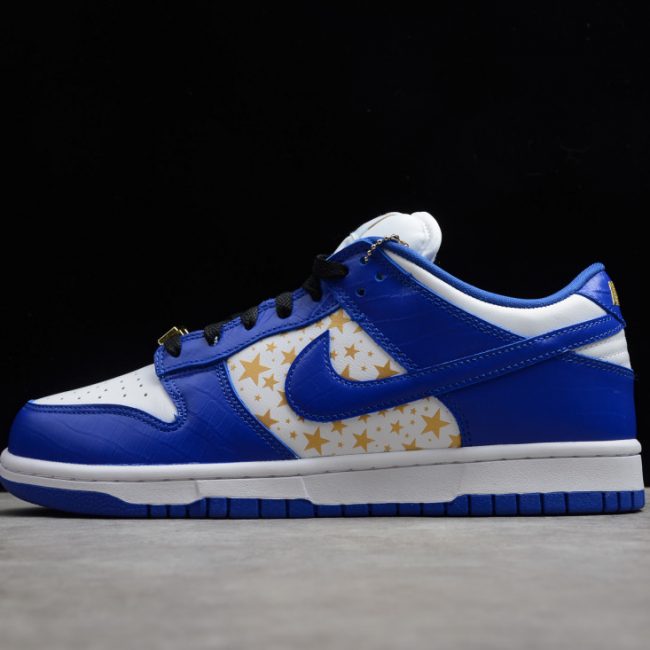 Nike SB Dunk Low "Supreme Stars Hyper Royal"