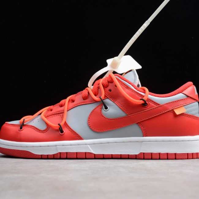 Off-White x Nike SB Dunk Low "University Red"