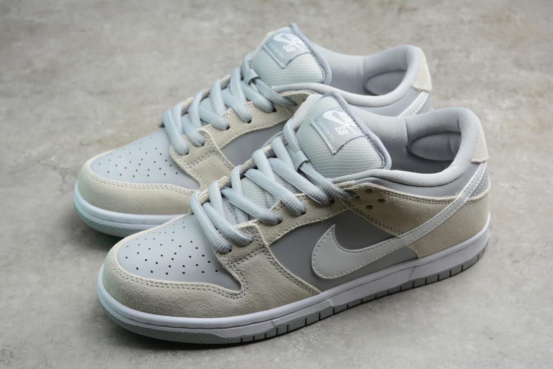 Nike SB Dunk Low "Summit White Wolf Grey"