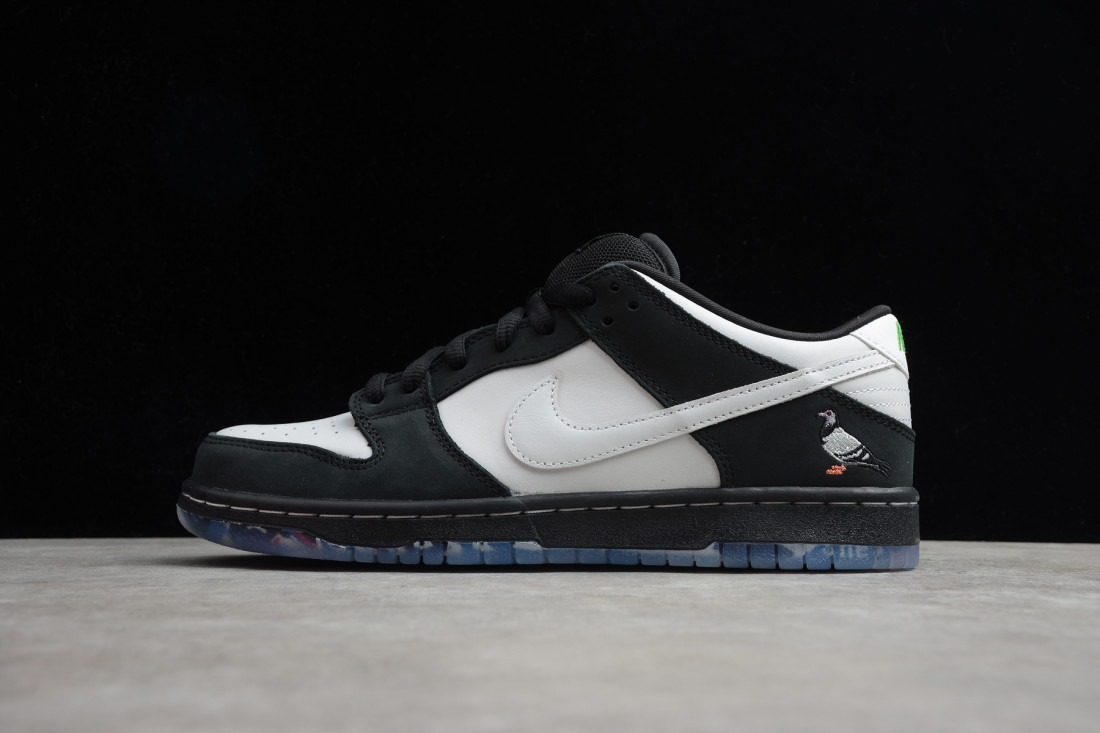 Nike SB Dunk Low "Panda Pigeon"