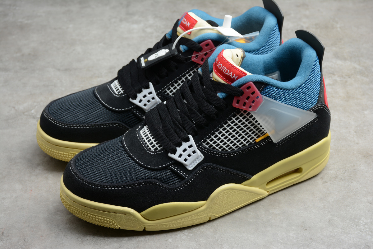 Union x Nike Air Jordan 4 Retro "Off Noir"