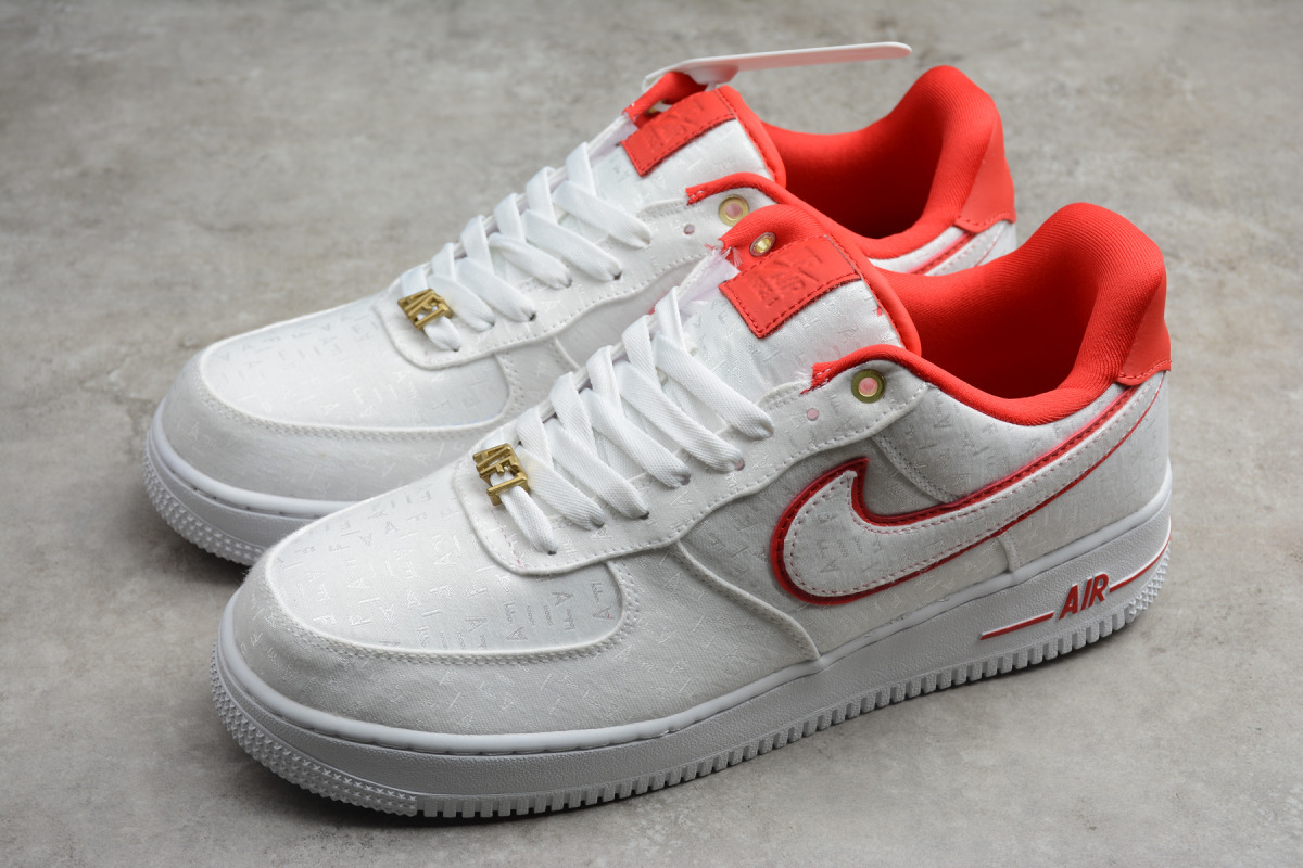 Nike Air Force 1 Low "Lux White Red"