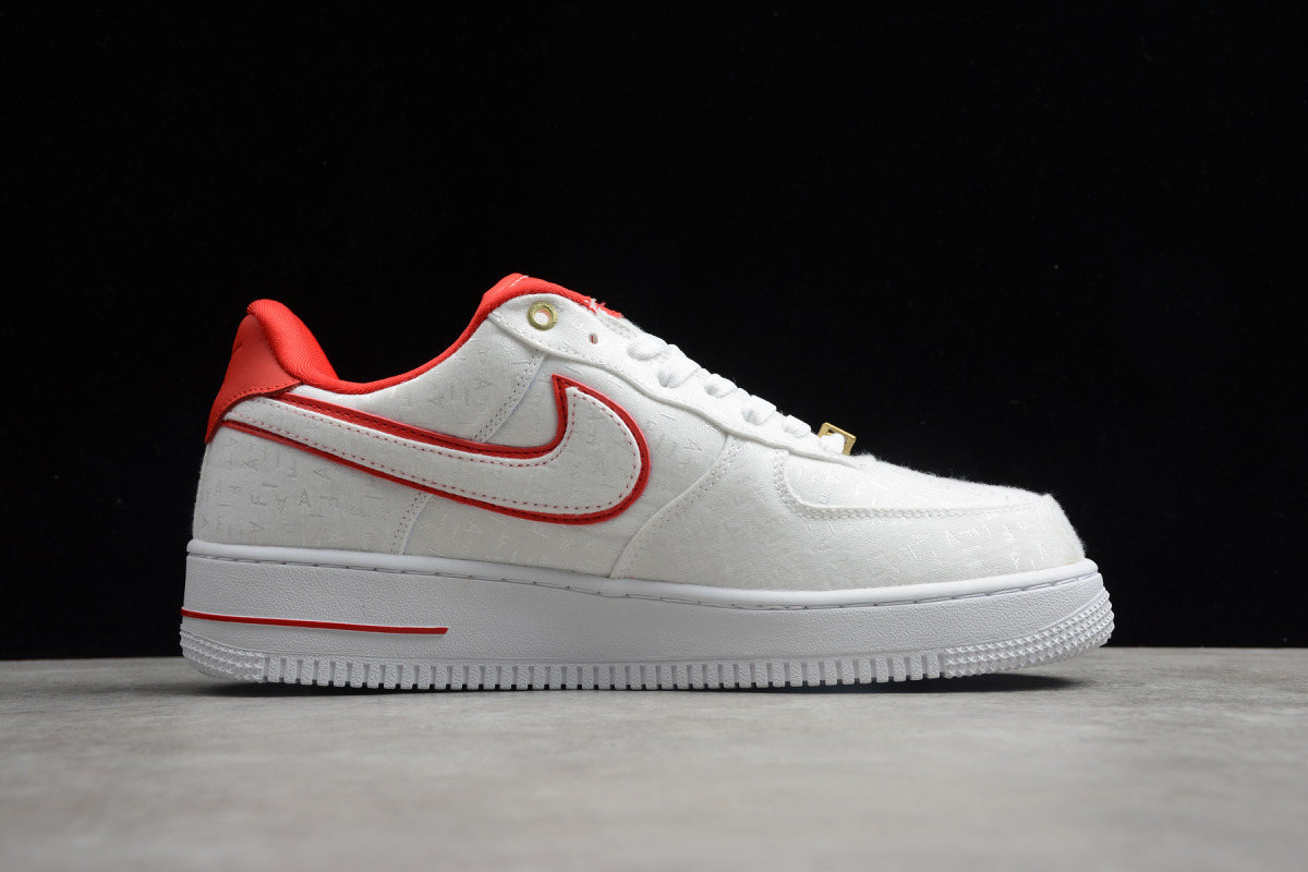 Nike Air Force 1 Low "Lux White Red"