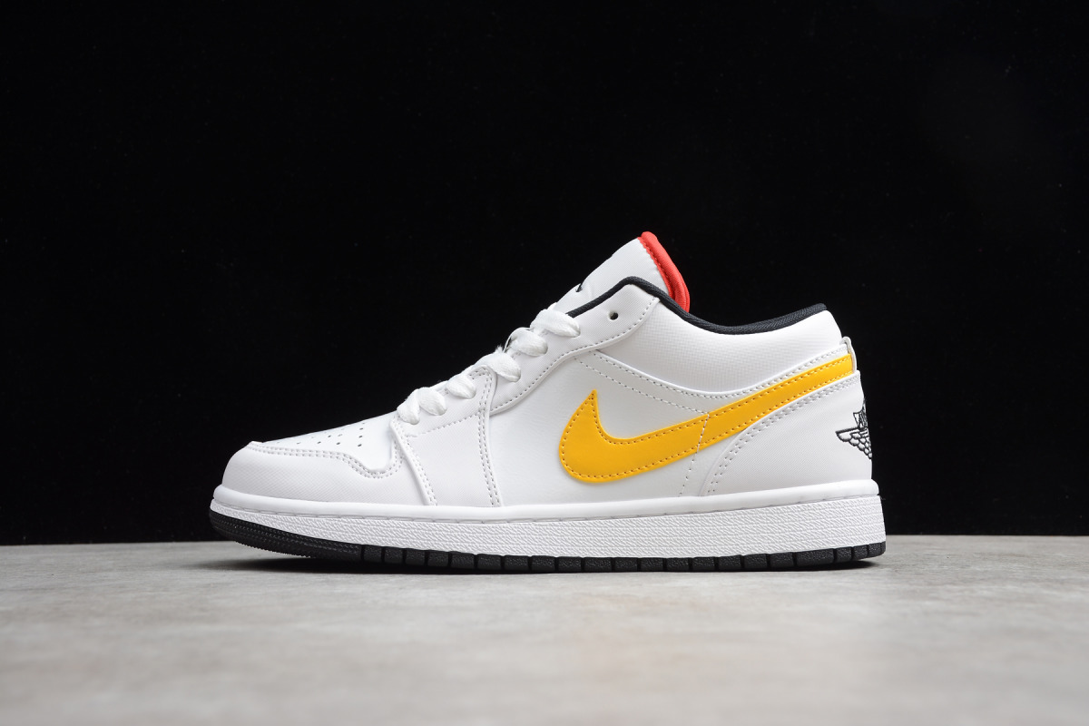 Nike Air Jordan 1 Low "White Multi-Color"