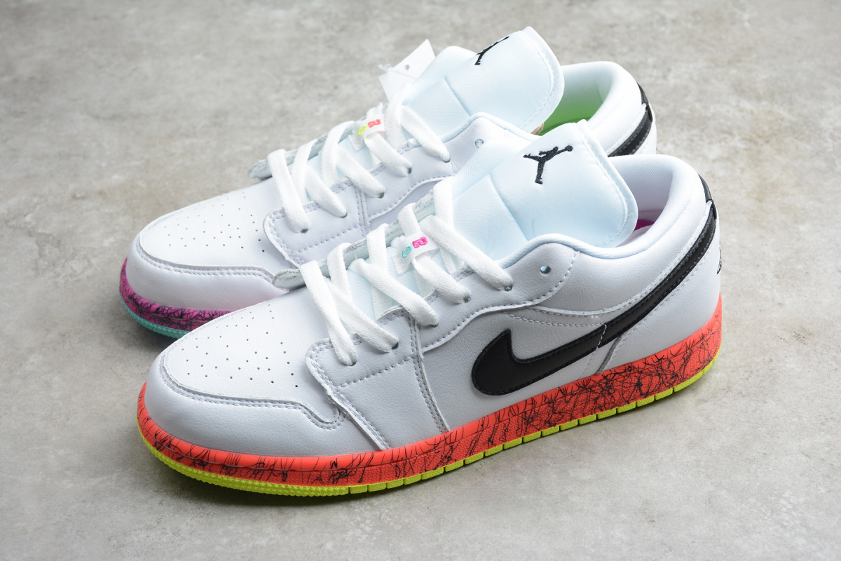 Nike Air Jordan 1 Low "Multi-Color Midsoles White"