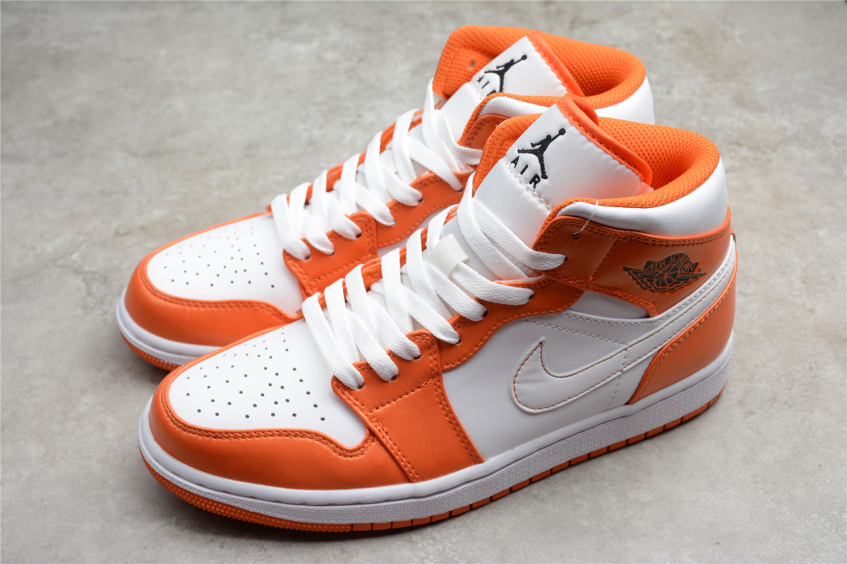 Nike Air Jordan 1 Mid "Metallic Orange"