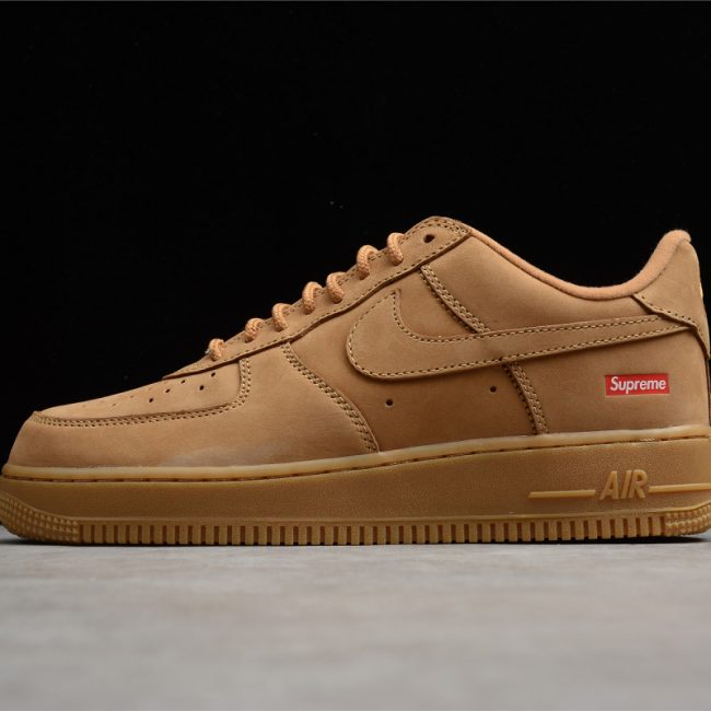 Supreme x Nike Air Force 1 Low "Flax"