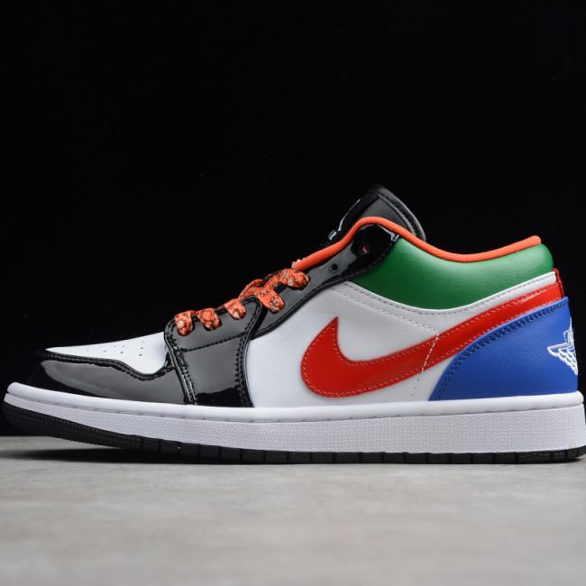 Nike Air Jordan 1 Low "Multi-Color Black Toe"