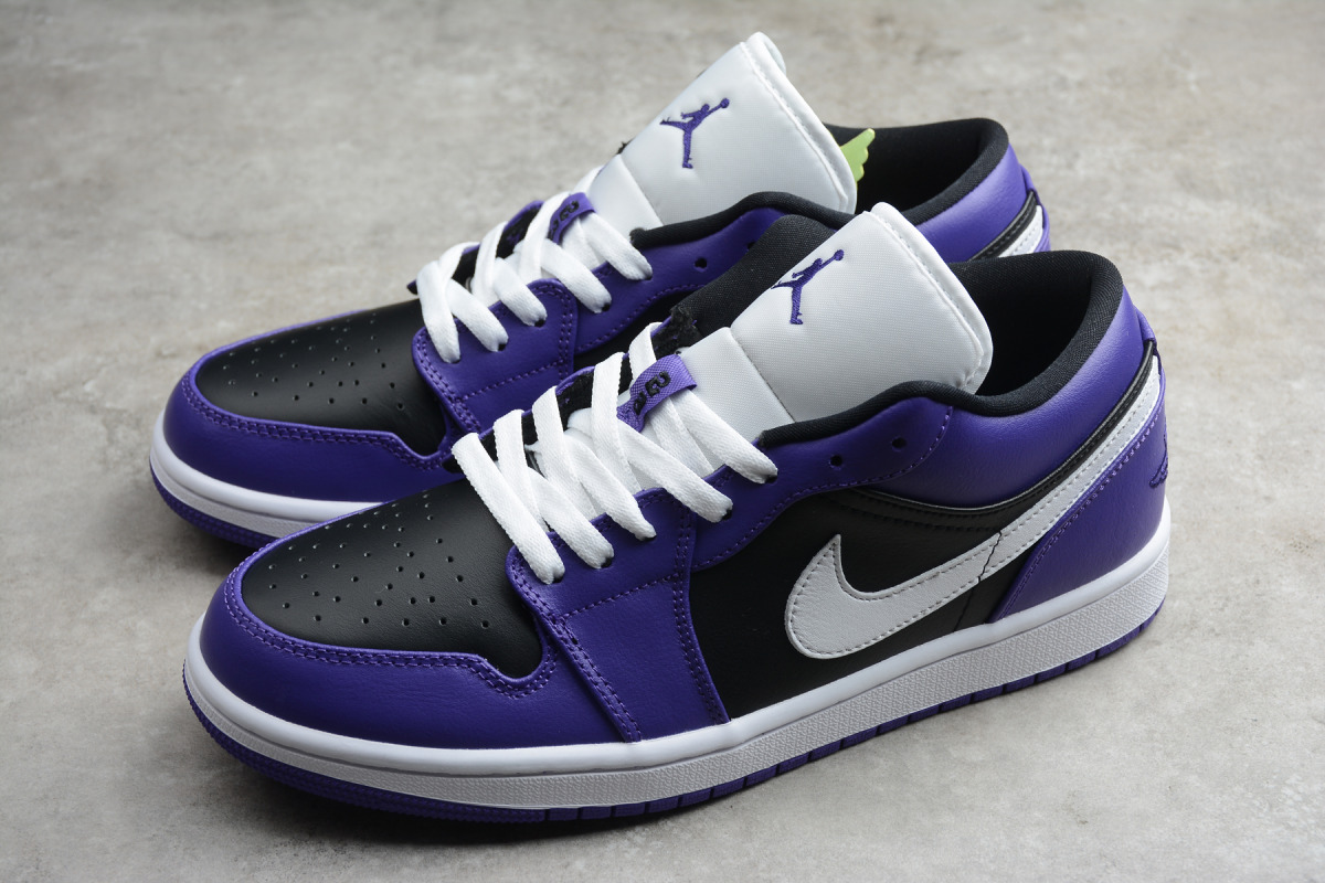 Nike Air Jordan 1 Low "Court Purple Black"