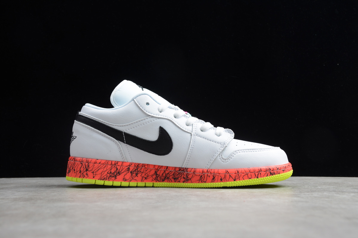 Nike Air Jordan 1 Low "Multi-Color Midsoles White"