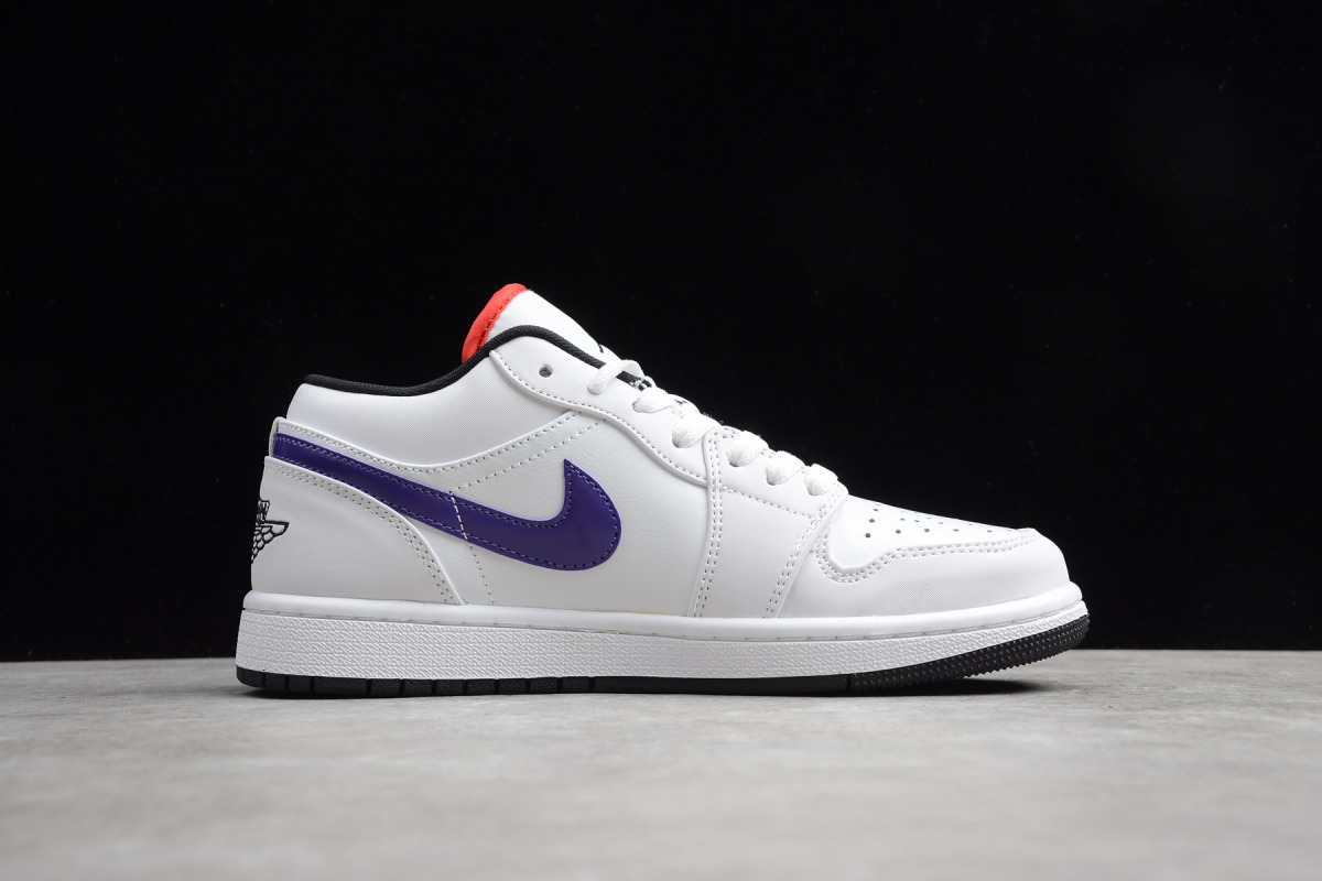 Nike Air Jordan 1 Low "White Multi-Color"