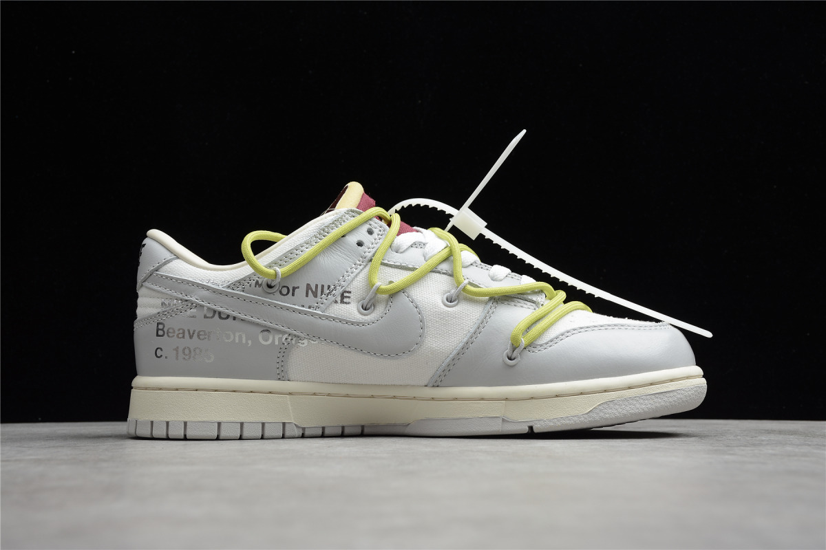 Off-White x Nike Dunk Low "Lot 08 of 50"