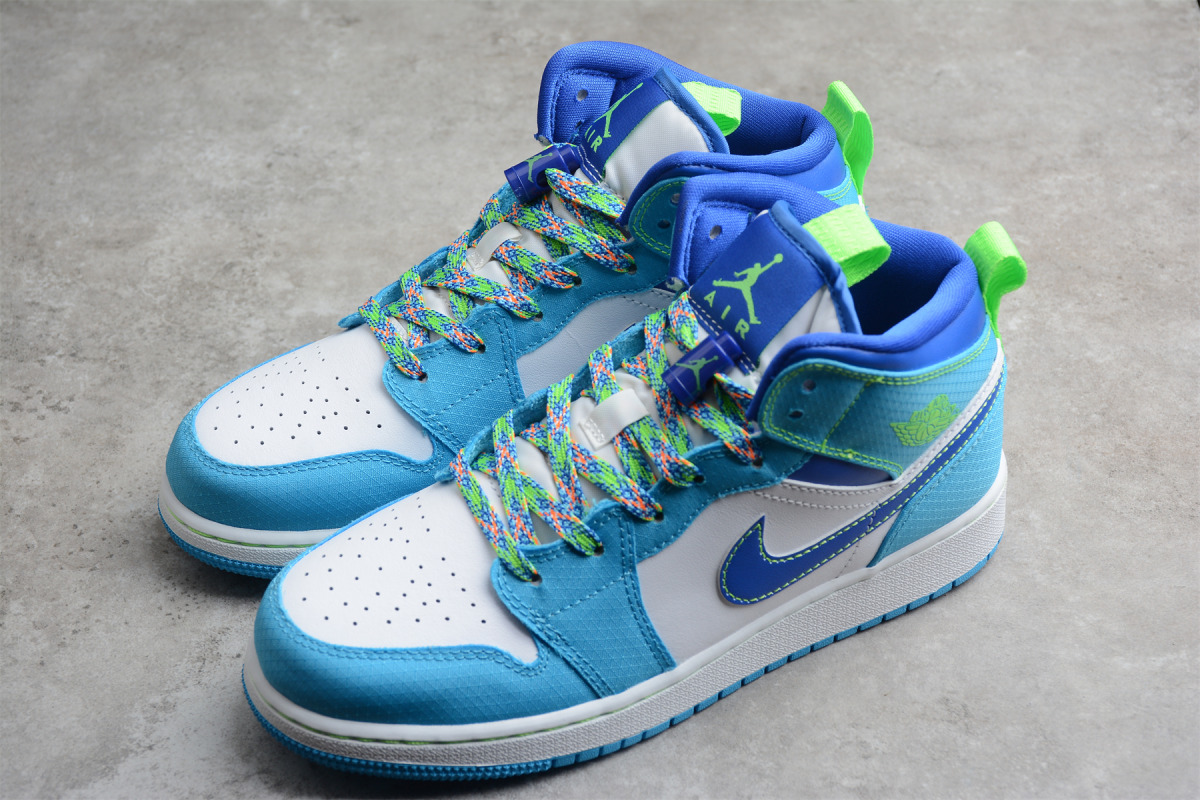 Nike Air Jordan 1 Mid "Sprite Blue"