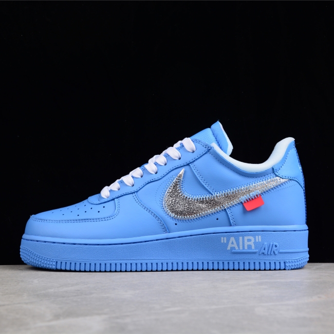 Off-White x Nike Air Force 1 Low Blue