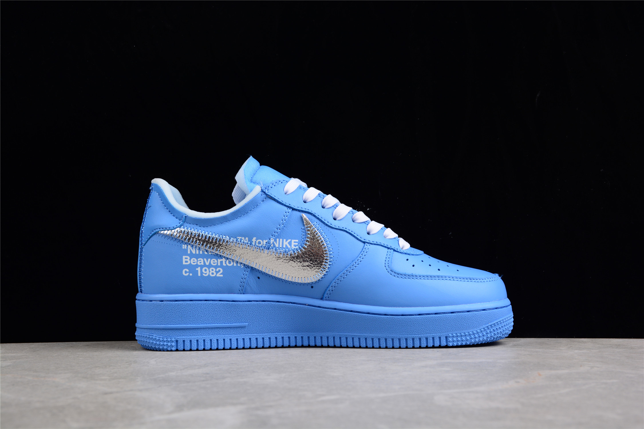 Off-White x Nike Air Force 1 Low Blue