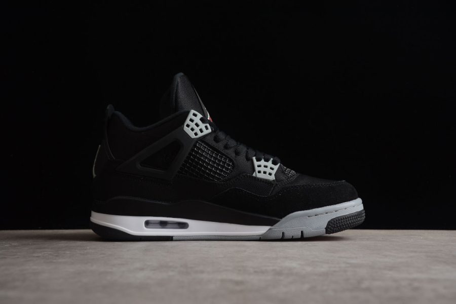 Nike Air Jordan 4 Retro "Black Canvas" - Imagen 4