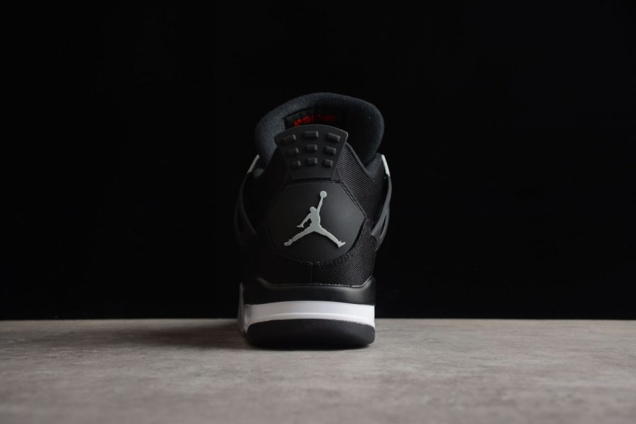 Nike Air Jordan 4 Retro "Black Canvas" - Imagen 3