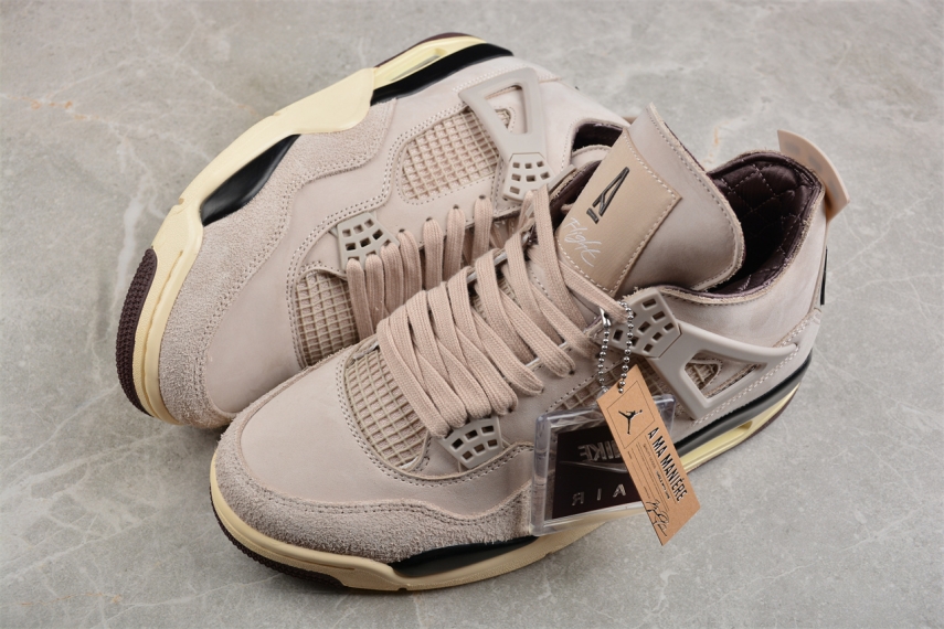 A Ma Maniére x Nike Air Jordan 4 Retro "Fossil Stone"