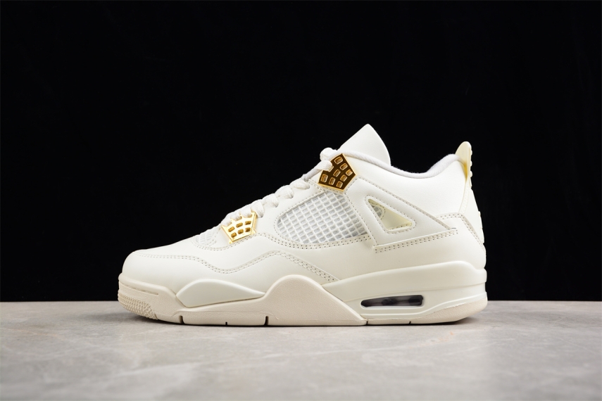 Nike Air Jordan 4 Retro "White Gold"