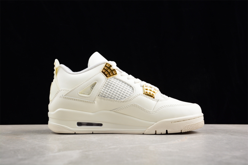 Nike Air Jordan 4 Retro "White Gold"