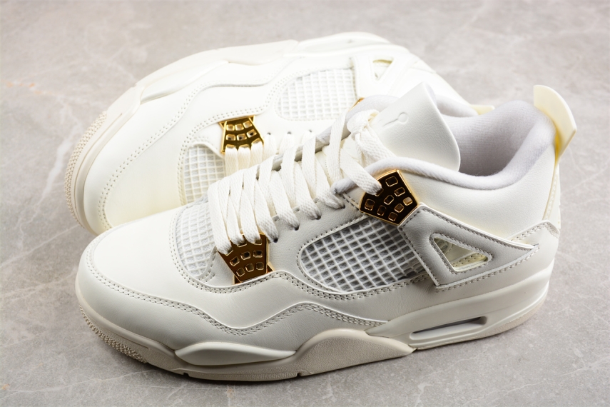 Nike Air Jordan 4 Retro "White Gold"