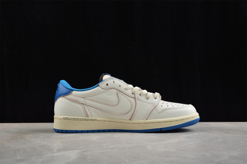 Travis Scott x Air Jordan 1 Low "Military Blue"