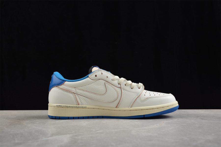 Travis Scott x Air Jordan 1 Low "Military Blue" - Imagen 4